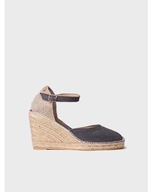 Toni Pons Wedge Espadrilles - Black