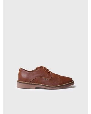 Toni Pons Lace-Up Leather Shoe - Brown