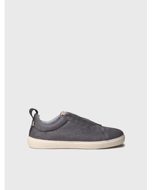 Toni Pons Slip-On Trainers With Elastic Laces - Blue