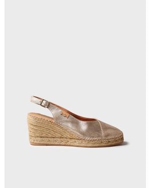 Toni Pons Closed Wedge Espadrilles - Natural