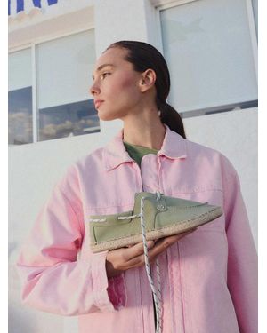 Toni Pons Barefoot Espadrilles With Laces - Grey