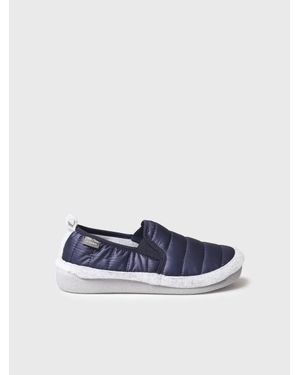 Toni Pons Padded Fabric Slipper - Blue