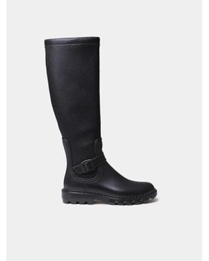 Toni Pons Waterproof Boot With Zip And Buckle - Black