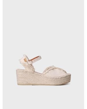 Toni Pons Espadrilles With Frayed Finish - Natural