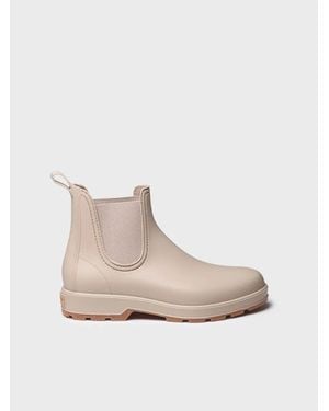 Toni Pons Chelsea-Style Rain Boots - Natural
