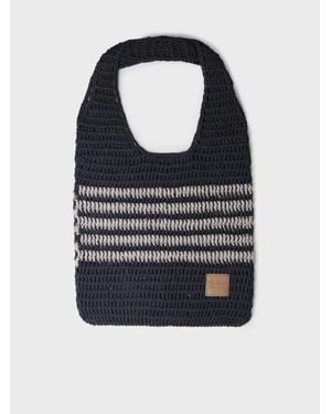 Toni Pons Bolso Vegano De Mujer En Crochet - Azul