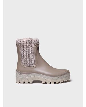 Toni Pons Rain Ankle Boot - Gray