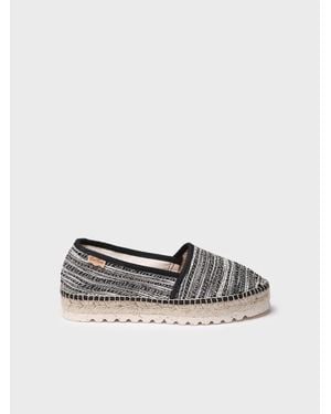 Toni Pons Flat Espadrille For - White