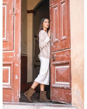 Toni Pons Leather Ankle Boot - Brown