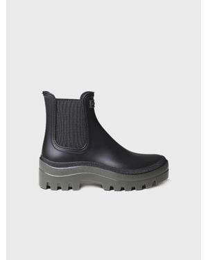 Toni Pons Water Boot With Contrasting Sole - Black