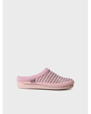 Toni Pons Clog-Style Slipper - Pink