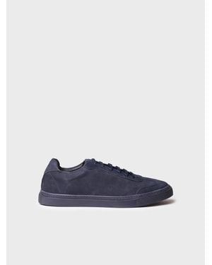 Toni Pons Lace-Up Nubuck Leather Shoes - Blue