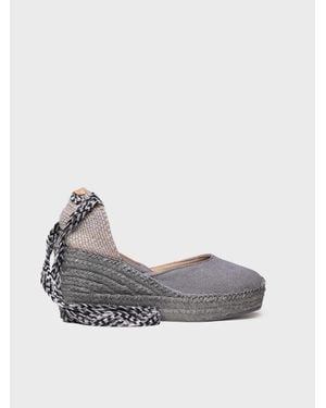 Toni Pons Wedge Espadrilles - Gray