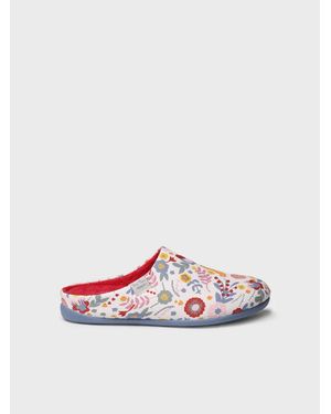 Toni Pons Clog-Type House Slipper - White