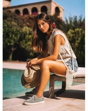 Toni Pons Cotton Shoe With Elastic Laces - Multicolour