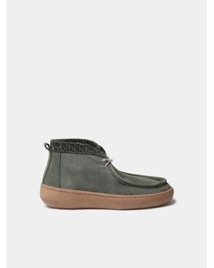 Toni Pons Nubuck Ankle Boot With Elastic Laces - Multicolour