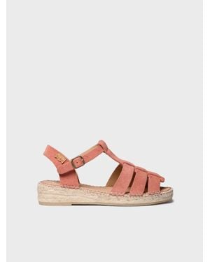 Toni Pons Suede Fisherman Sandals - Pink