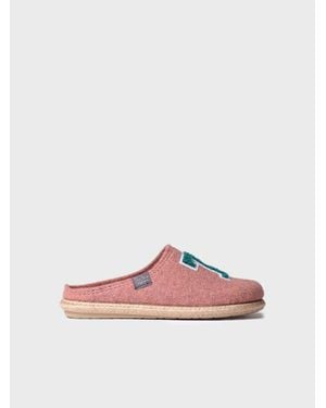 Toni Pons Felt Slippers - Pink