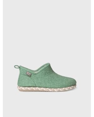 Toni Pons High-Cut Slipper - Green