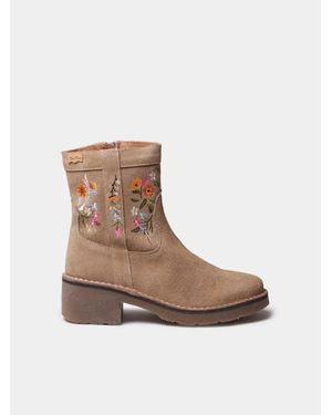 Toni Pons Ankle Boot - Natural