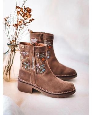 Toni Pons Ankle Boot - Brown