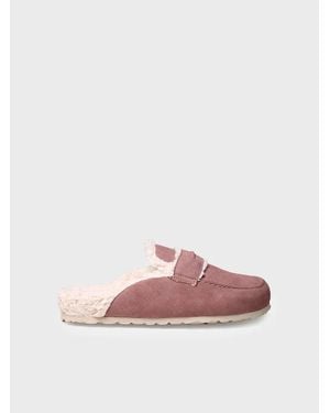 Toni Pons Clog-Type Slippers With Inner Lining - Pink