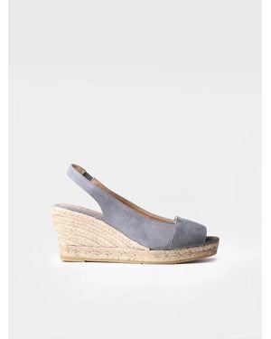 Toni Pons Open Wedge Espadrille - White