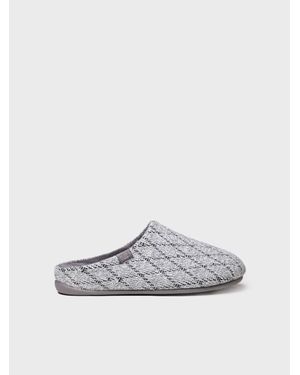 Toni Pons House Slipper - White