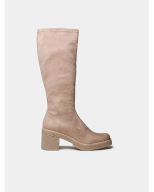 Toni Pons High Boot - White