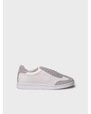 Toni Pons Leather Trainer - Natural