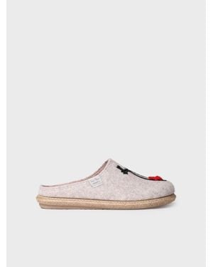 Toni Pons Felt Slippers - Multicolour