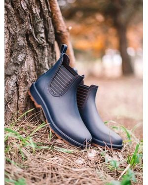 Toni Pons Rubber Rain Boots With Elastic Side Bands - Multicolour