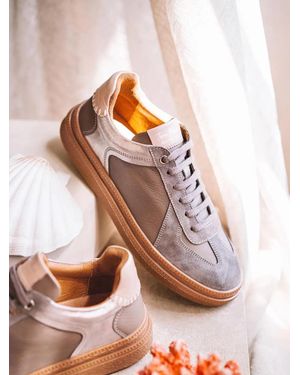 Toni Pons Leather Trainers - Pink