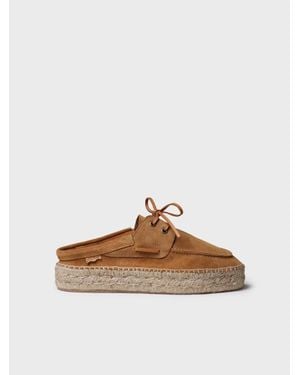 Toni Pons Slingback Espadrille - Brown