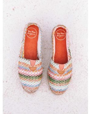 Toni Pons Flat Espadrille - White