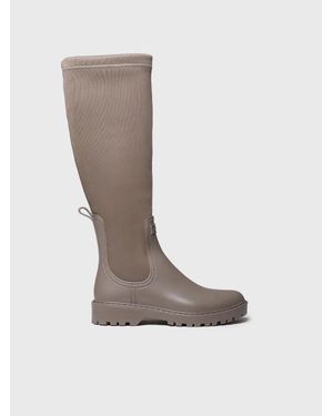 Toni Pons High Rain Boot - White