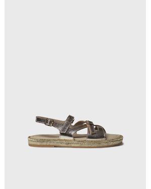 Toni Pons Leather Sandal With Thin Straps - Multicolour