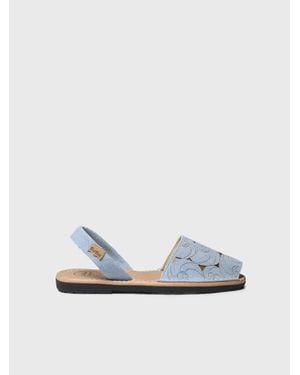 Toni Pons Suede Avarca - Blue