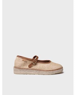 Toni Pons Raffia Mary Jane - Natural