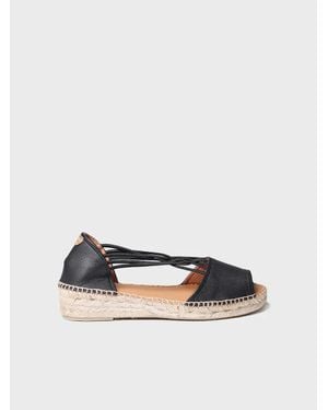 Toni Pons Leather Sandal With Elastic Straps - Multicolour