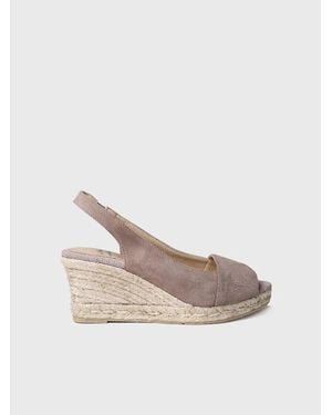 Toni Pons Open Wedge Espadrilles - Natural