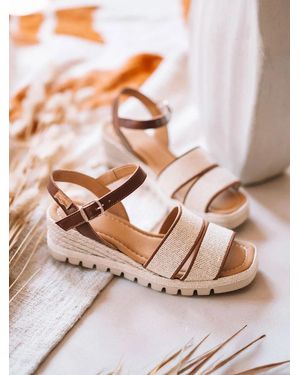Toni Pons Medium Wedge Sandal For - Pink