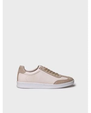 Toni Pons Leather Trainer - Natural