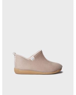 Toni Pons Fabric House Slipper For - White