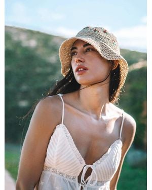 Toni Pons Bucket Hat With Floral Embroidery - Multicolour
