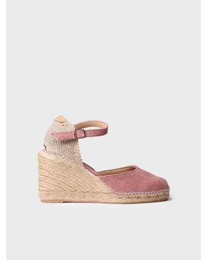 Toni Pons Wedge Espadrilles - Pink