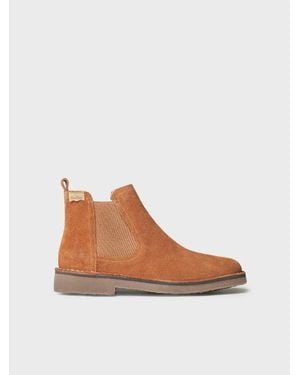 Toni Pons Suede Chelsea Boot - White
