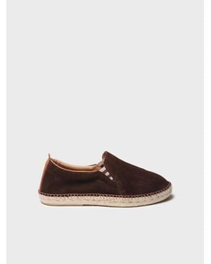 Toni Pons Split Leather Espadrilles For - Brown