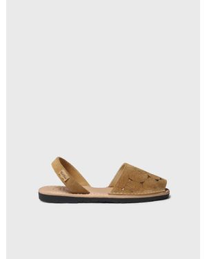 Toni Pons Suede Avarca - White