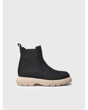 Toni Pons Suede Leather Boot For - Black